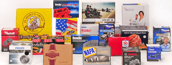 เครื่องตรวจสอบการพิมพ์บรรจุภัณฑ์ FMCG 250 ม. / นาทีสำหรับกล่องพับ