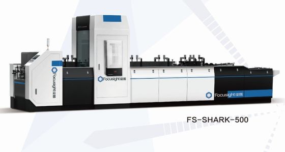 FS-SHARK-500 พร้อมระบบปฏิเสธคู่เครื่องพิมพ์กล่อง FMCG
